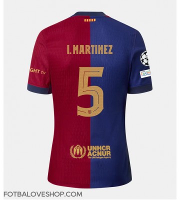 Barcelona Inigo Martinez #5 Domácí Dres 2024-25 Krátký Rukáv